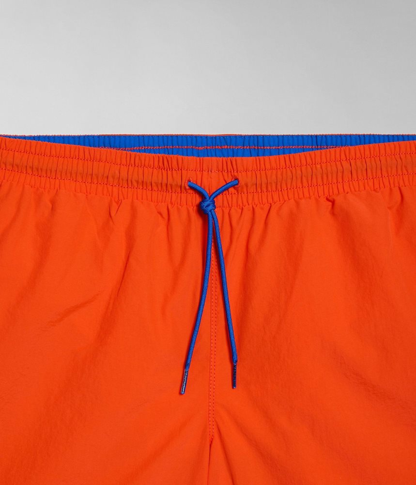 Napapijri Iaato Summer Trunks Zwembroek Heren Oranje | TVOQKMR-16