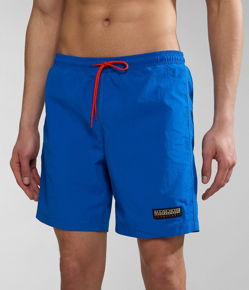 Napapijri Iaato Summer Trunks Zwembroek Heren Blauw | FZPQTXW-94