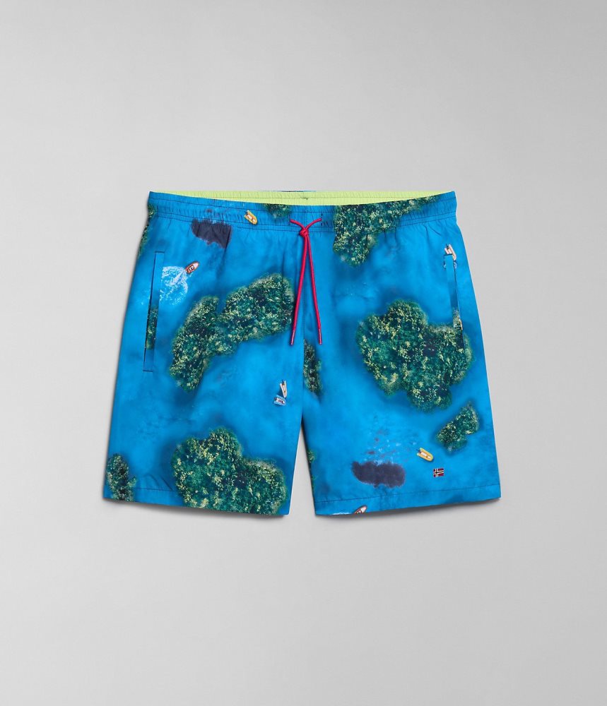 Napapijri Inuvik Swimming Trunks Zwembroek Heren Multicolour | HYVWORM-65