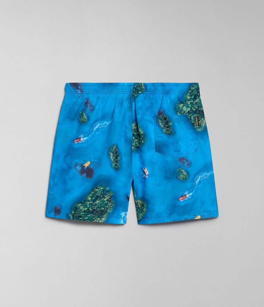 Napapijri Inuvik Swimming Trunks Zwembroek Heren Multicolour | HYVWORM-65