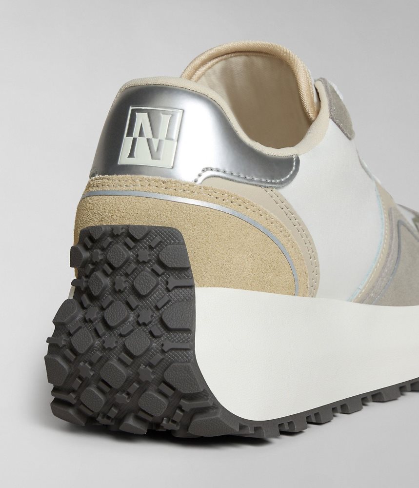 Napapijri Katrina Trainers Sportschoenen Dames Wit | TICUKDH-79