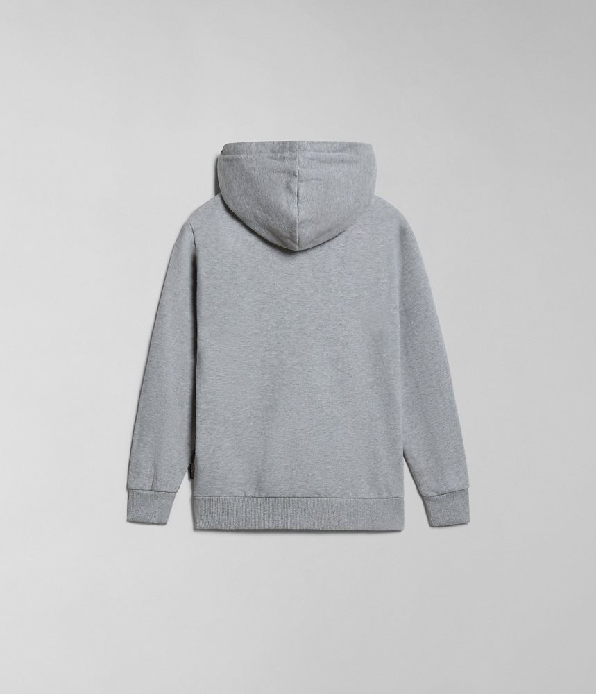 Napapijri Kitik Hoodie (4-16 YEARS) Hoodie Kinderen Grijs | WXBVRTA-05