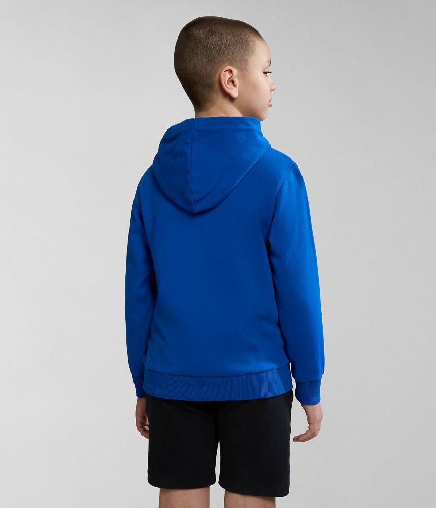 Napapijri Kitik Hoodie (4-16 YEARS) Hoodie Kinderen Blauw | UOTELNB-90