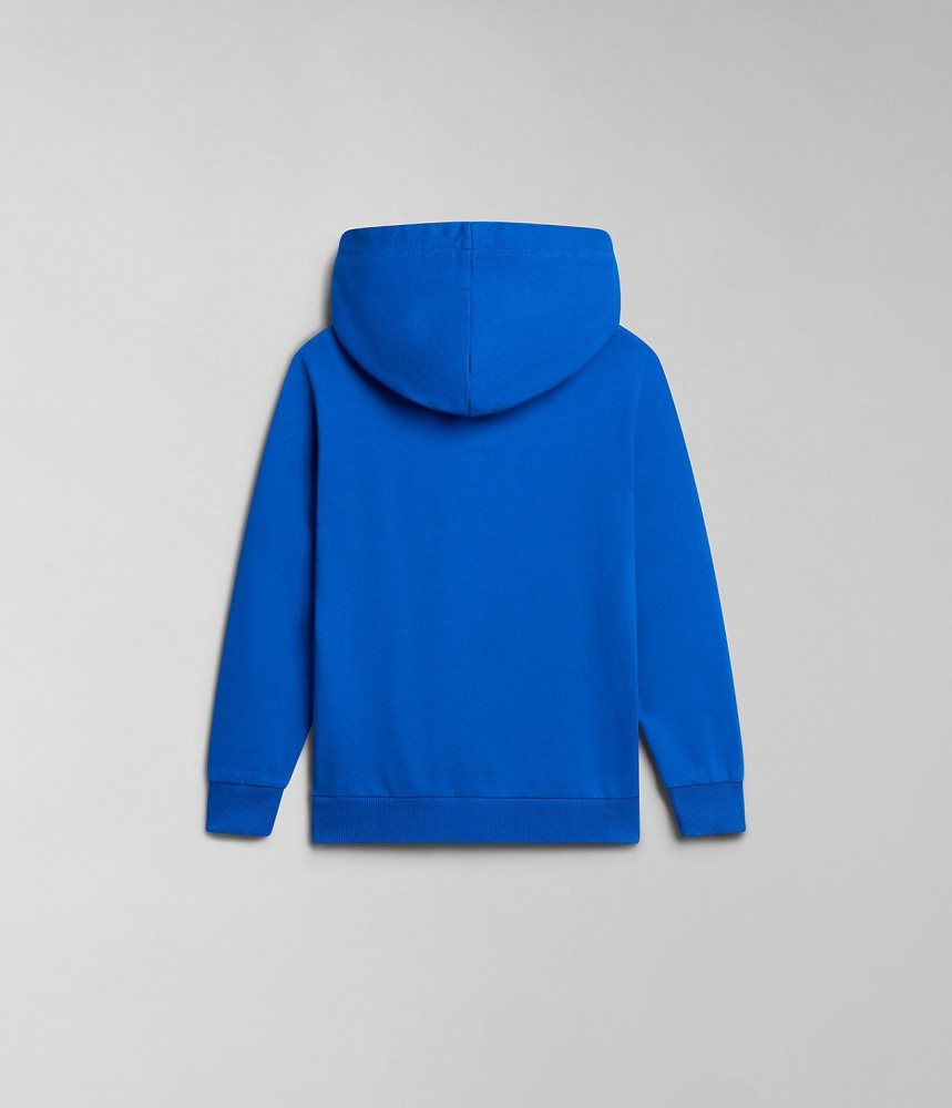 Napapijri Kitik Hoodie (4-16 YEARS) Hoodie Kinderen Blauw | UOTELNB-90