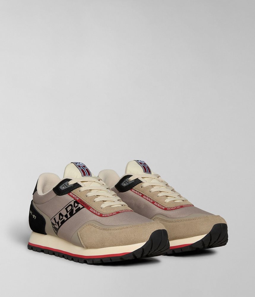 Napapijri Lotus Trainers Sportschoenen Heren Beige | SQXGFMT-26