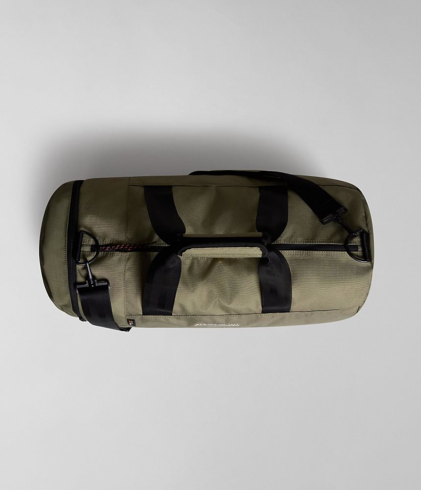 Napapijri Lynx Duffle Bag Plunjezak Heren Groen | SOWCBKI-09