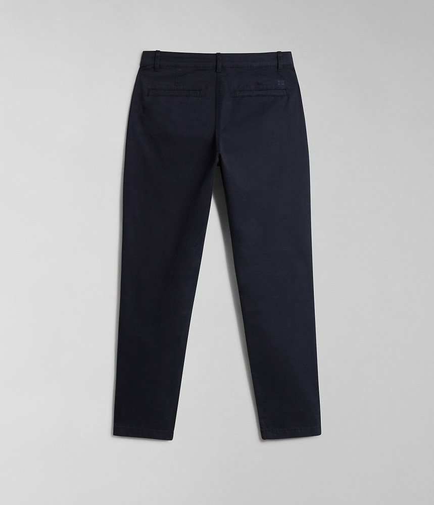 Napapijri Meridian Chino Trousers Chino Broek Dames Donkerblauw | INYMRTV-15