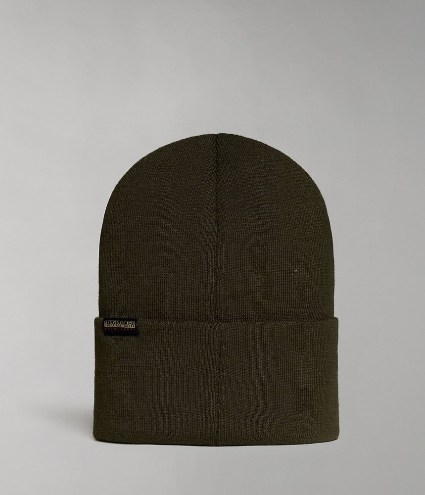 Napapijri Mountain Beanie Hoeden Dames Khaki Groen | ADBYKGX-12