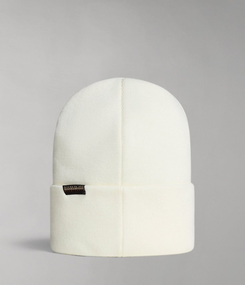 Napapijri Mountain Beanie Hoeden Dames Wit | IJTVCHB-31