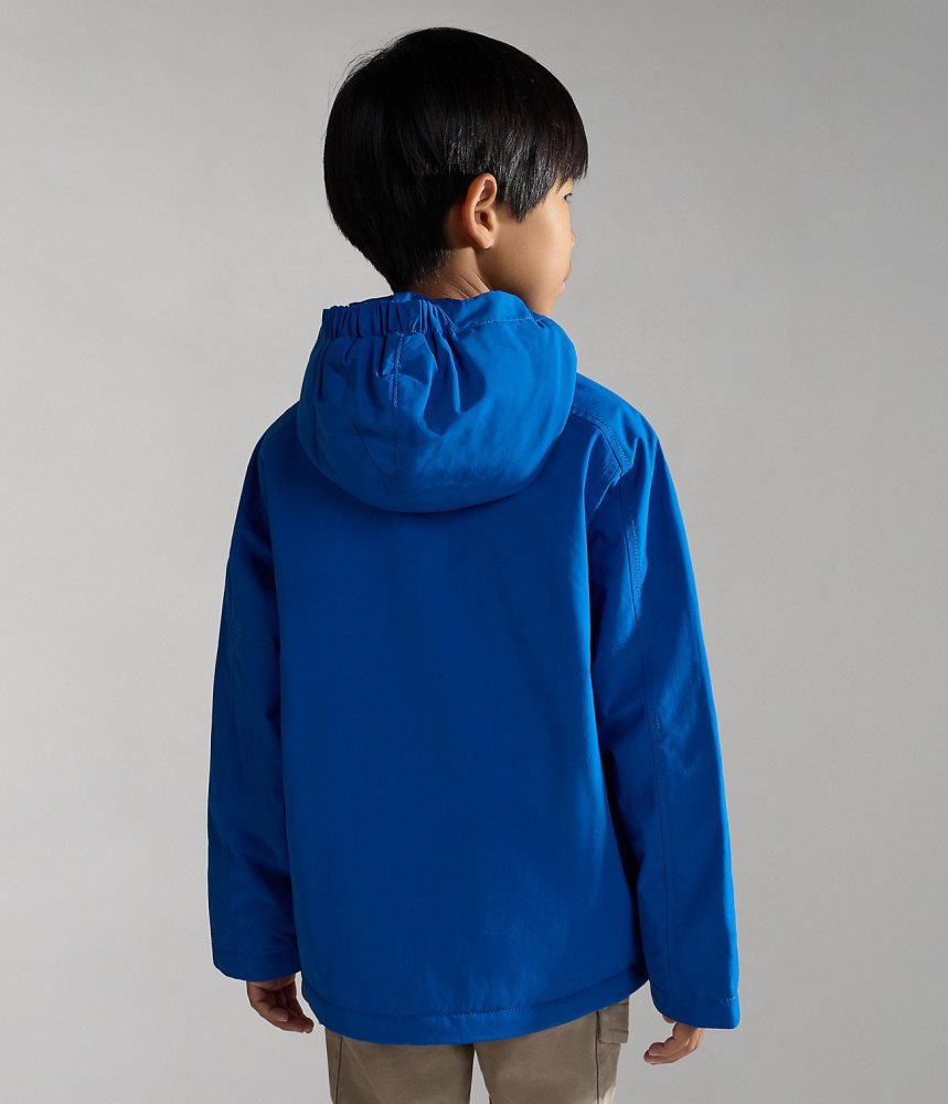 Napapijri Northfarer Winter Anorak Jacket (4-16 YEARS) Regenjassen Kinderen Lichtblauw | TIBQPZK-25