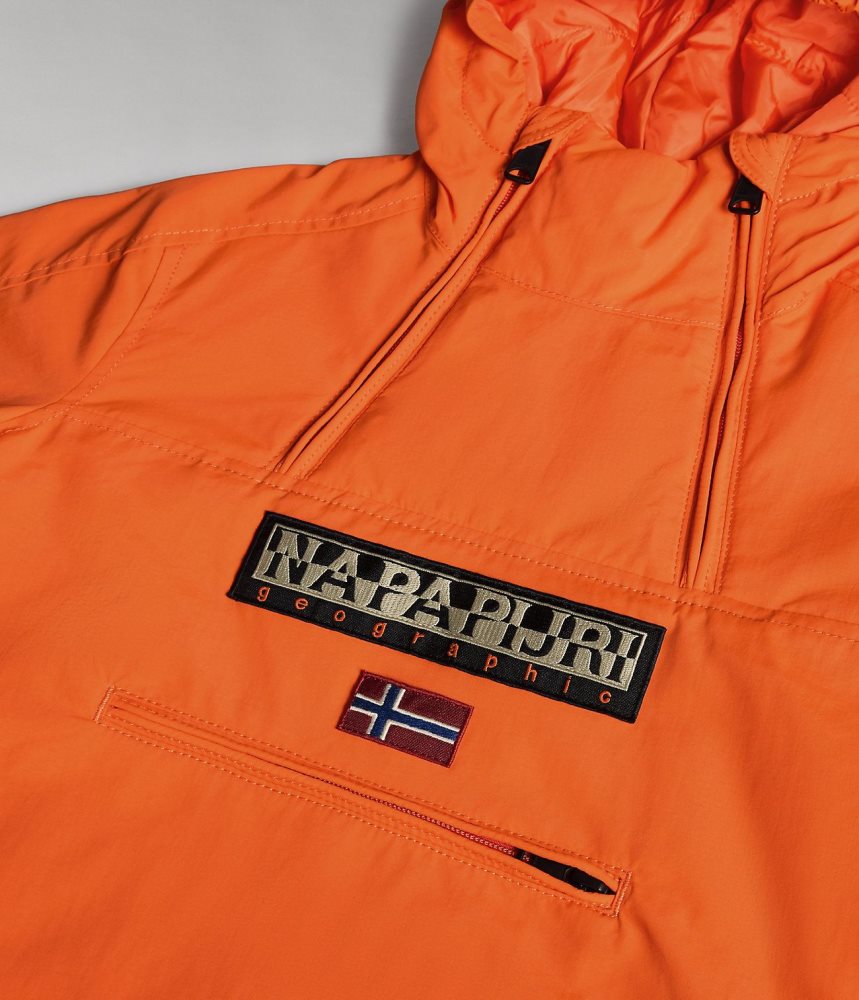 Napapijri Northfarer Winter Anorak Jacket (4-16 YEARS) Regenjassen Kinderen Oranje Rood | EWHXPQK-02