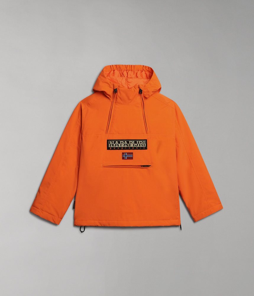 Napapijri Northfarer Winter Anorak Jacket (4-16 YEARS) Regenjassen Kinderen Oranje Rood | EWHXPQK-02