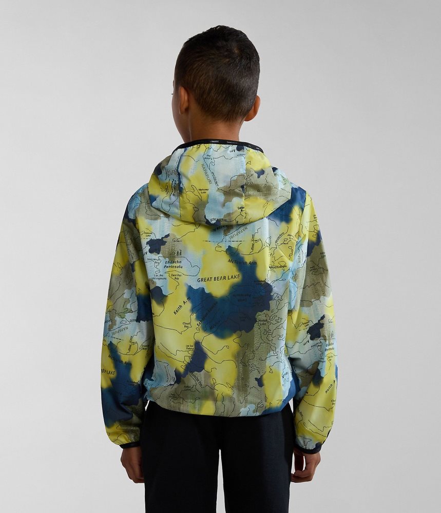 Napapijri Ontario Short Jacket (4-16 YEARS) Regenjassen Kinderen Multicolour | LJONXGZ-51