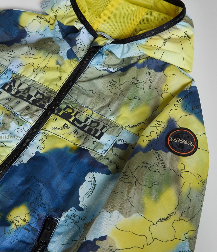 Napapijri Ontario Short Jacket (4-16 YEARS) Regenjassen Kinderen Multicolour | LJONXGZ-51