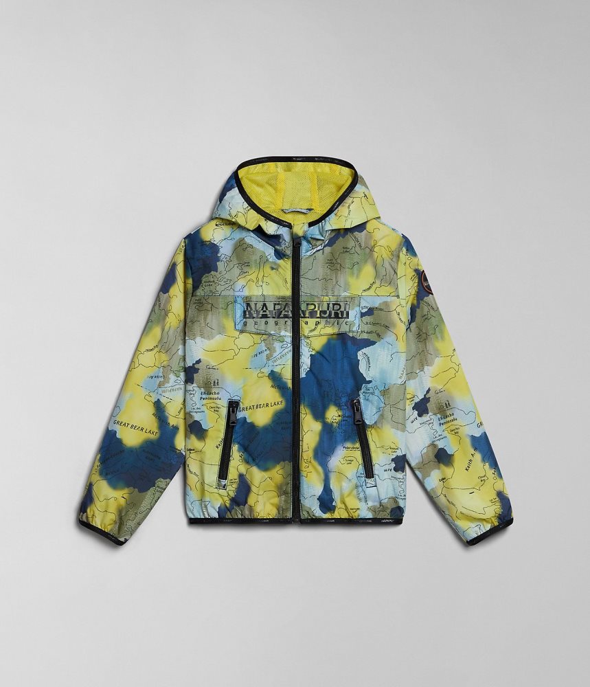 Napapijri Ontario Short Jacket (4-16 YEARS) Regenjassen Kinderen Multicolour | LJONXGZ-51