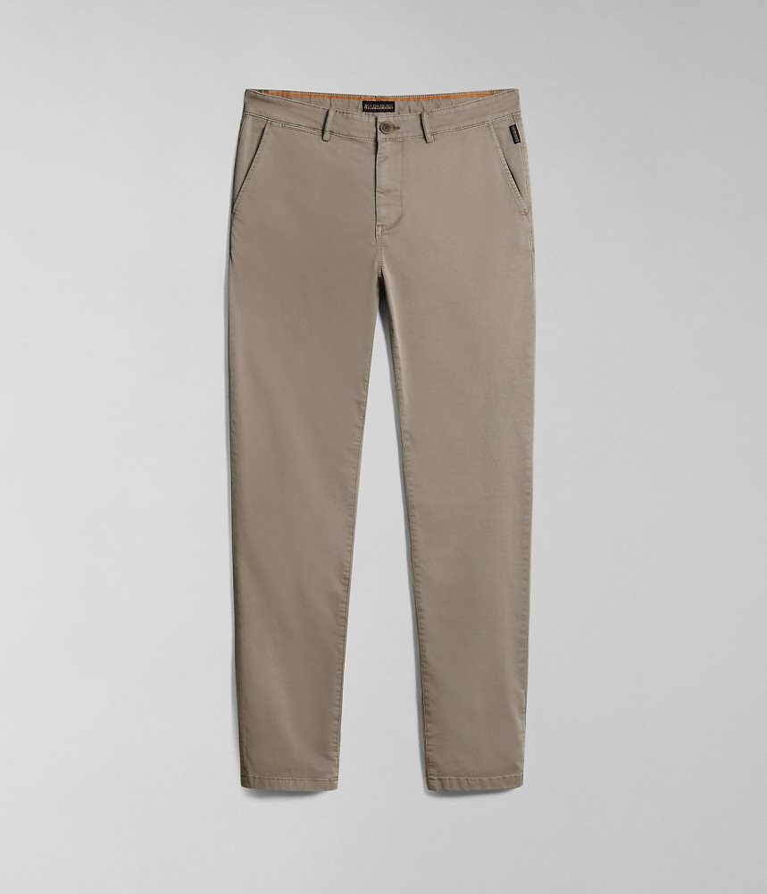 Napapijri Puyo All-Seasons Chino Trousers Chino Broek Heren Beige | HJWVYLR-24