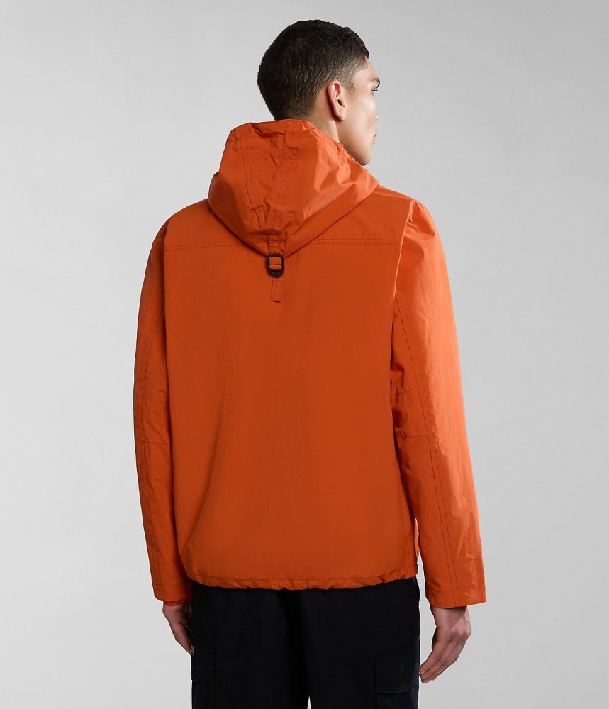 Napapijri Rainforest Open Summer Jacket Short Jackets Heren Oranje | CFRDSAH-74