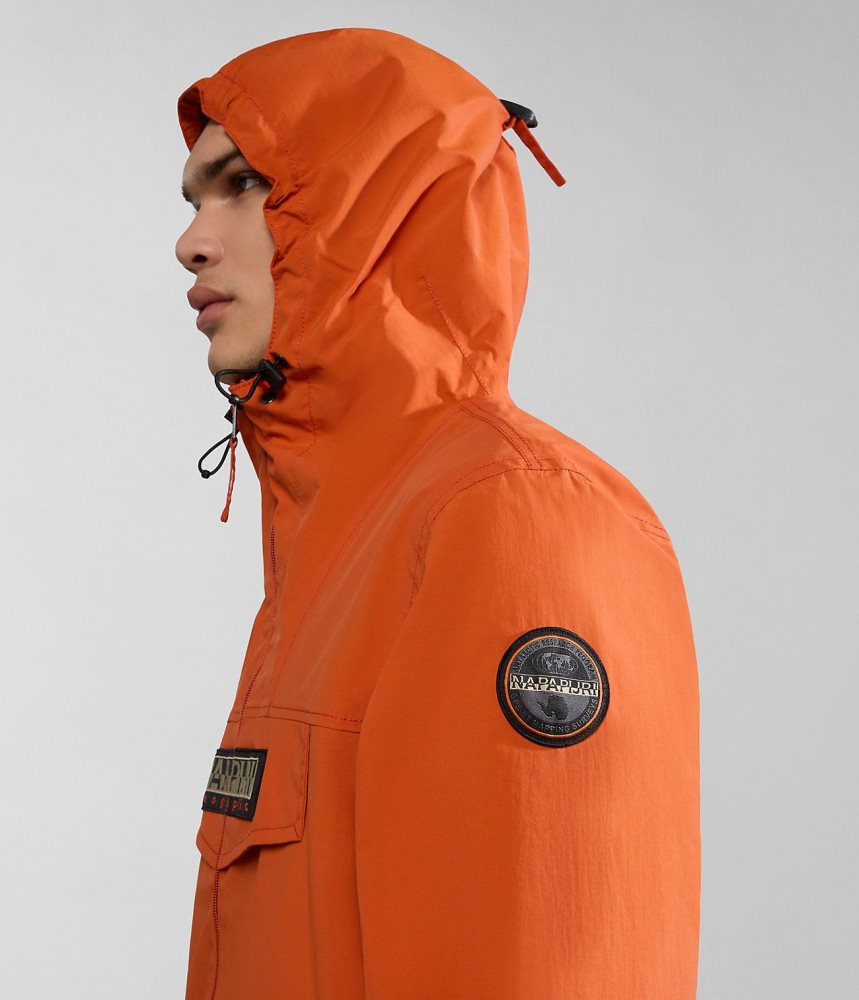 Napapijri Rainforest Open Summer Jacket Short Jackets Heren Oranje | CFRDSAH-74