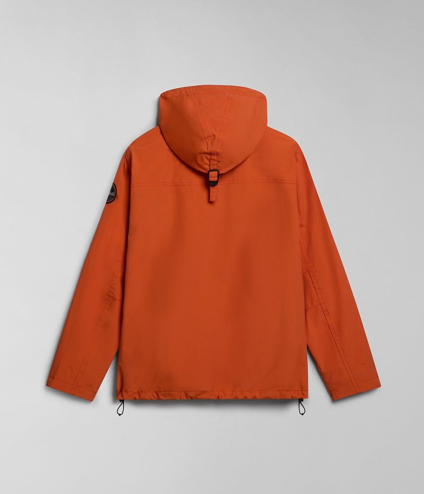 Napapijri Rainforest Open Summer Jacket Short Jackets Heren Oranje | CFRDSAH-74