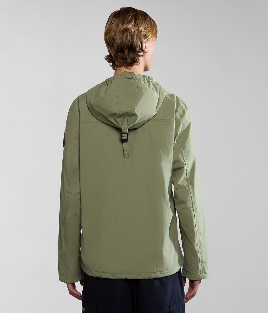 Napapijri Rainforest Open Summer Jacket Regenjassen Heren Groen | XJHVQSN-75