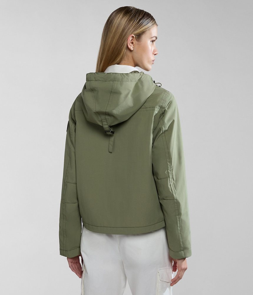 Napapijri Rainforest Open Summer Jacket Short Jackets Dames Groen | WBZEQHY-24