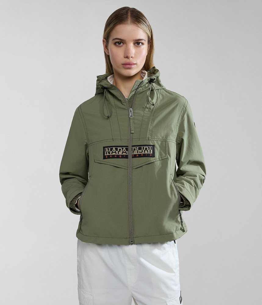 Napapijri Rainforest Open Summer Jacket Short Jackets Dames Groen | WBZEQHY-24