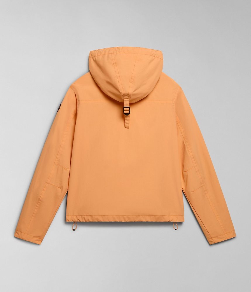 Napapijri Rainforest Open Summer Jacket Regenjassen Dames Oranje | KGTXSRD-72