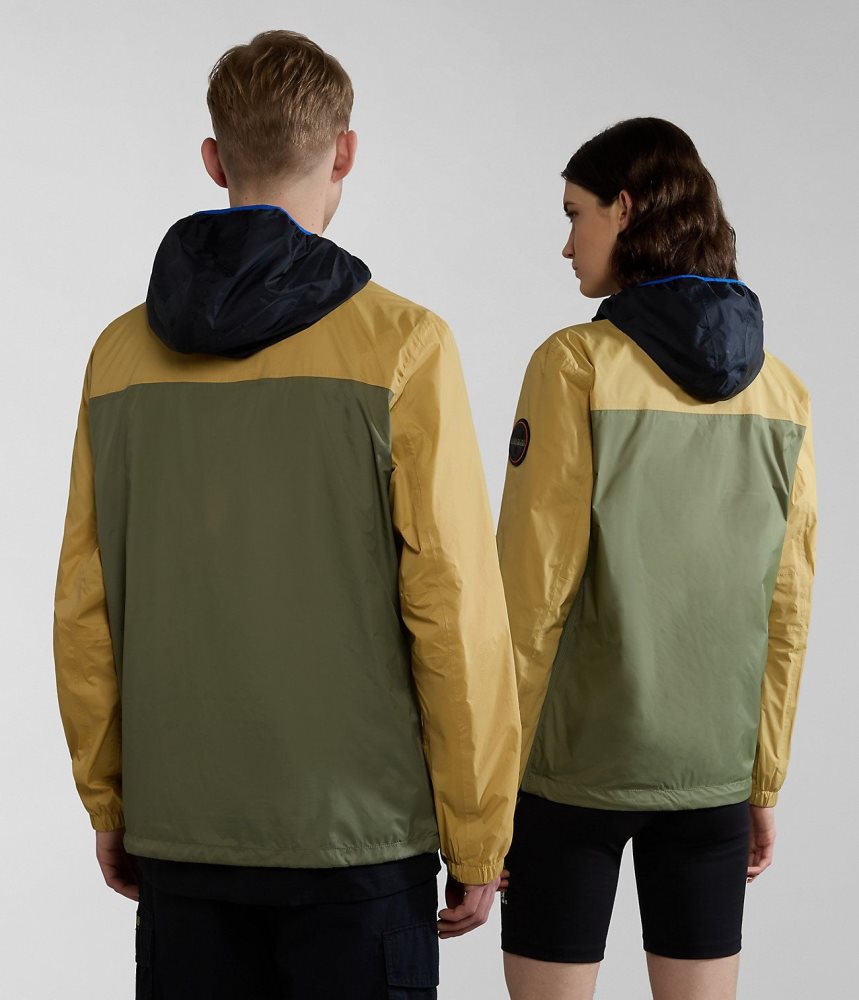 Napapijri Rainforest Ripstop Anorak Jacket - Unisex Regenjassen Dames Multicolour | RXWISTK-46