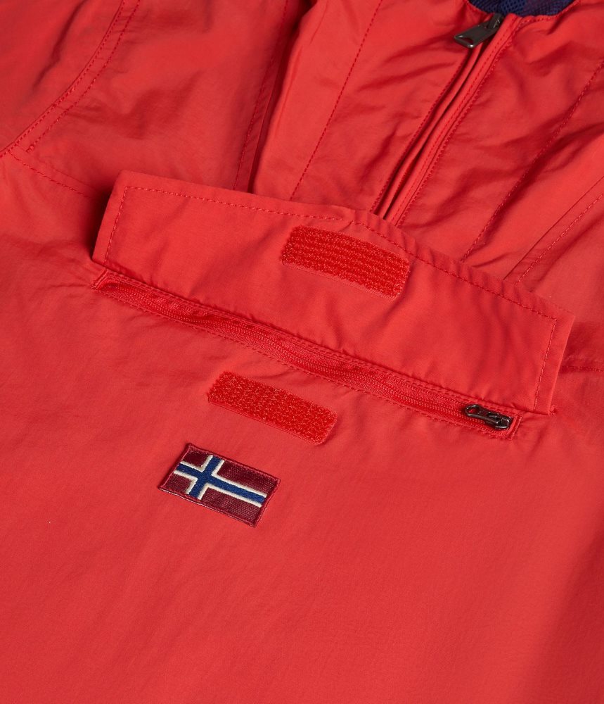 Napapijri Rainforest Summer Anorak Jacket (4-16 YEARS) Regenjassen Kinderen Rood | WFINAVR-05