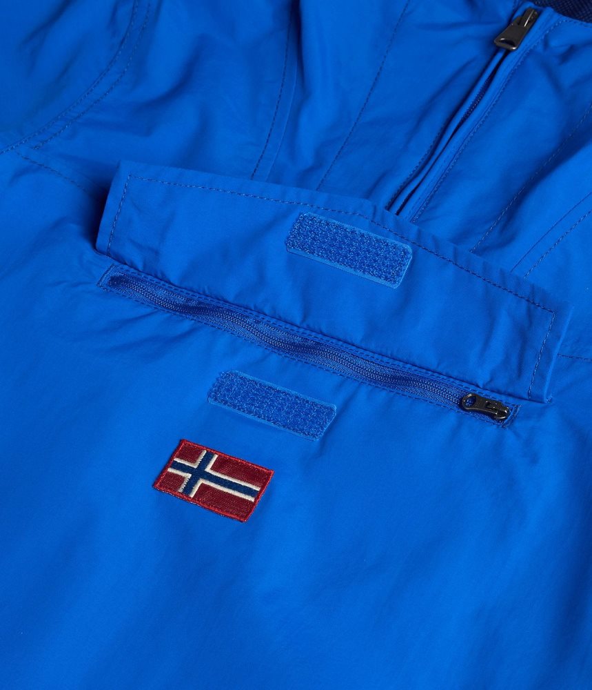 Napapijri Rainforest Summer Anorak Jacket (4-16 YEARS) Regenjassen Kinderen Blauw | HTVFDEZ-79