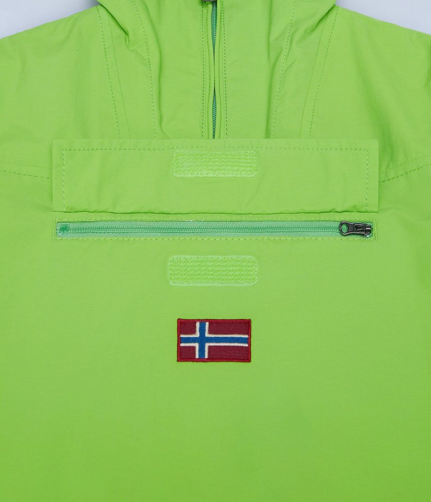 Napapijri Rainforest Winter Anorak Jacket (4-16 YEARS) Regenjassen Kinderen Groen | AXBRMSY-80