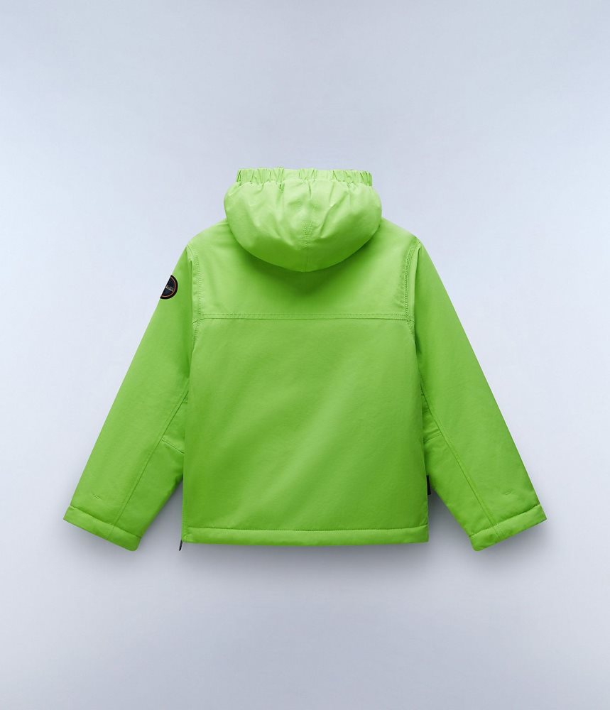 Napapijri Rainforest Winter Anorak Jacket (4-16 YEARS) Regenjassen Kinderen Groen | AXBRMSY-80