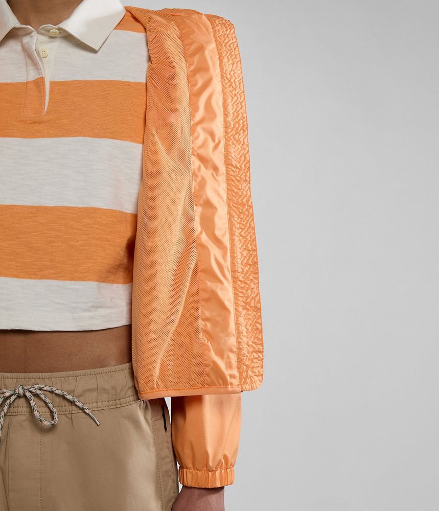 Napapijri Raymi Short Jacket Short Jackets Dames Oranje | WVOTIDN-68