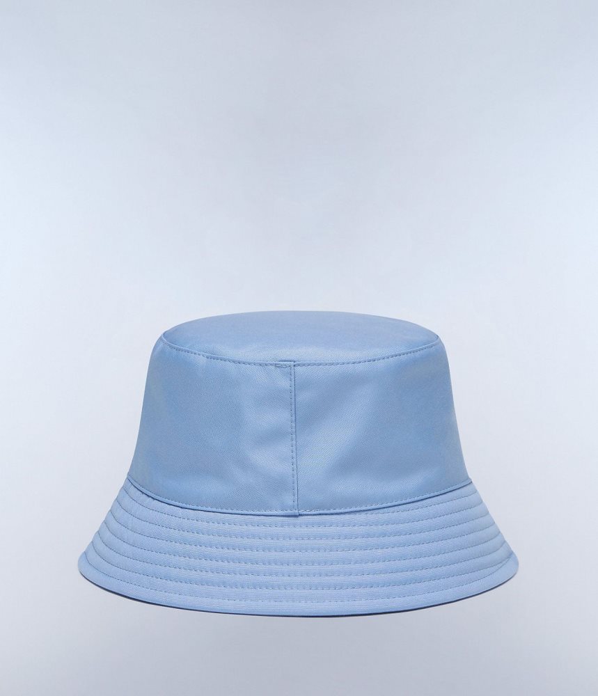 Napapijri Reuss Bucket Hat Hoeden Heren Blauw Grijs | GMBUDPT-02