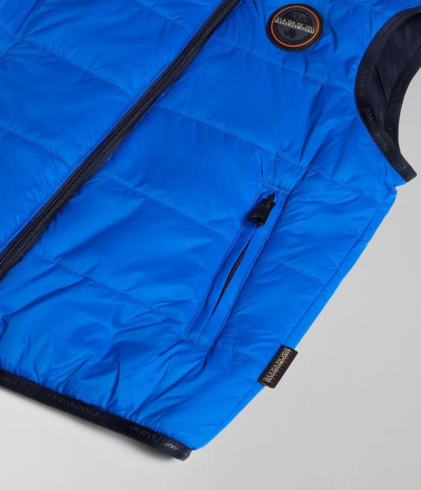 Napapijri Santafe Vest (4-16 YEARS) Gilet Kinderen Blauw | XPJYAUN-27