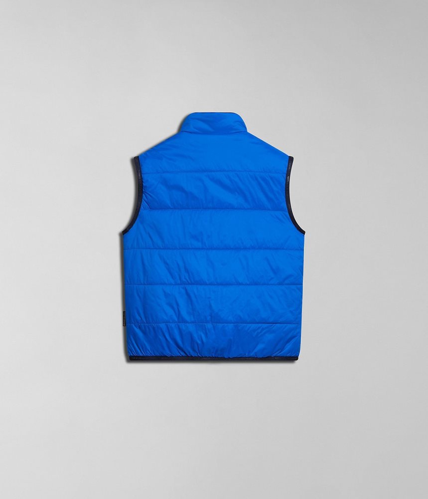 Napapijri Santafe Vest (4-16 YEARS) Gilet Kinderen Blauw | XPJYAUN-27