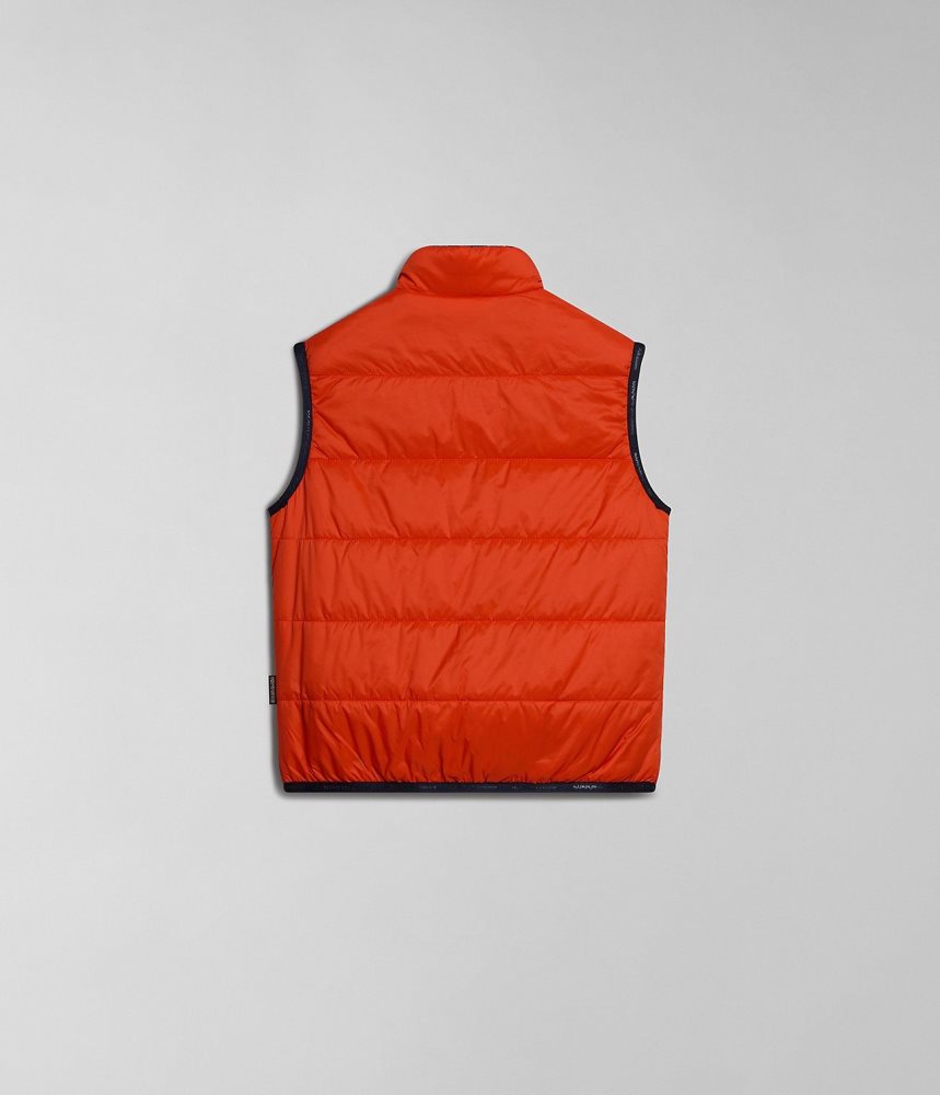 Napapijri Santafe Vest (4-16 YEARS) Gilet Kinderen Oranje | ZAXFUHP-61