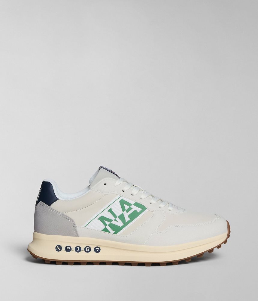 Napapijri Slate OG Trainers Sportschoenen Heren Wit | OCHDUIP-72