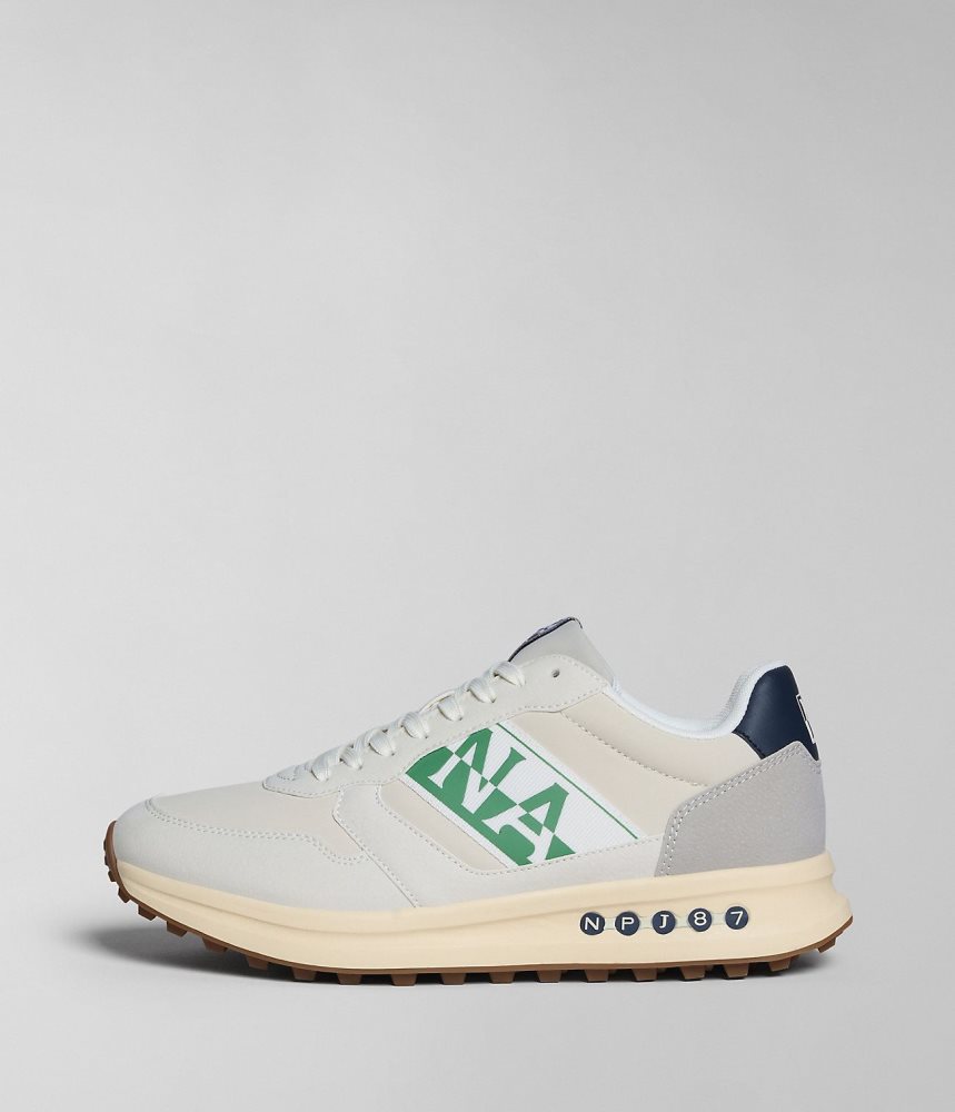 Napapijri Slate OG Trainers Sportschoenen Heren Wit | OCHDUIP-72