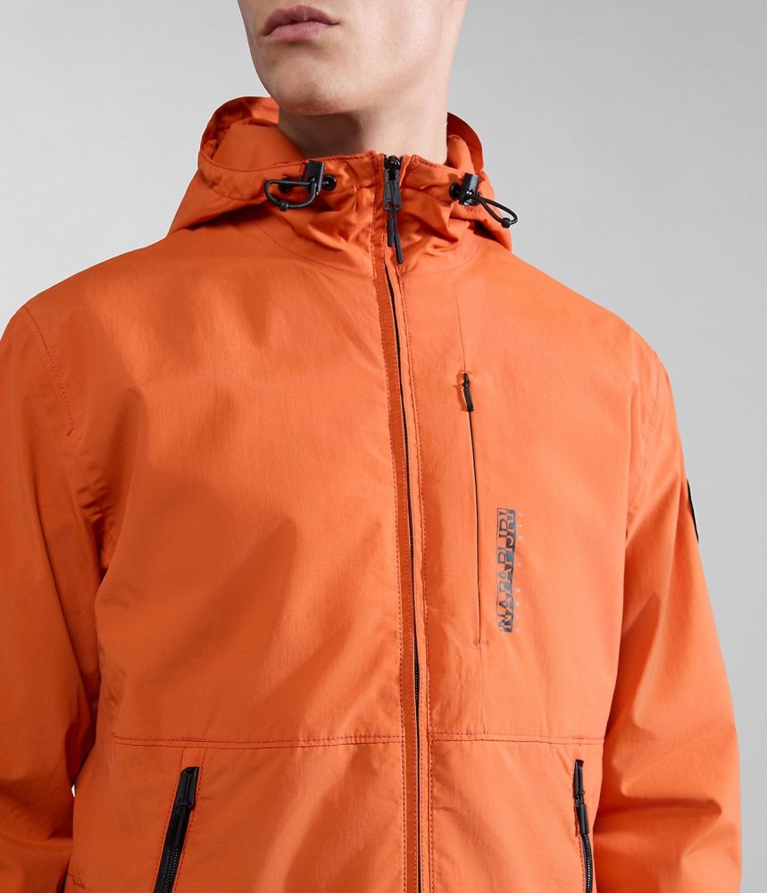 Napapijri Tundra Jacket Short Jackets Heren Oranje | CEPXVLA-47