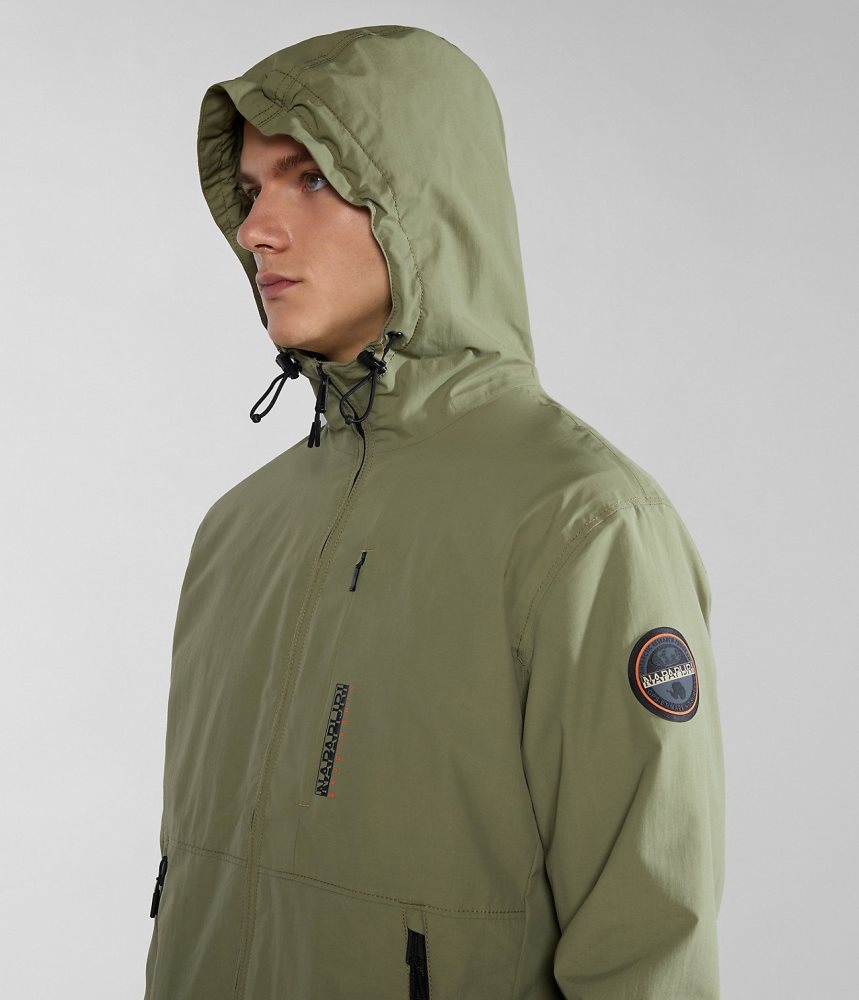 Napapijri Tundra Jacket Short Jackets Heren Groen | ZLKCENA-74