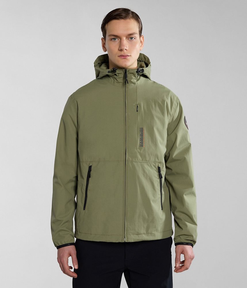 Napapijri Tundra Jacket Short Jackets Heren Groen | ZLKCENA-74