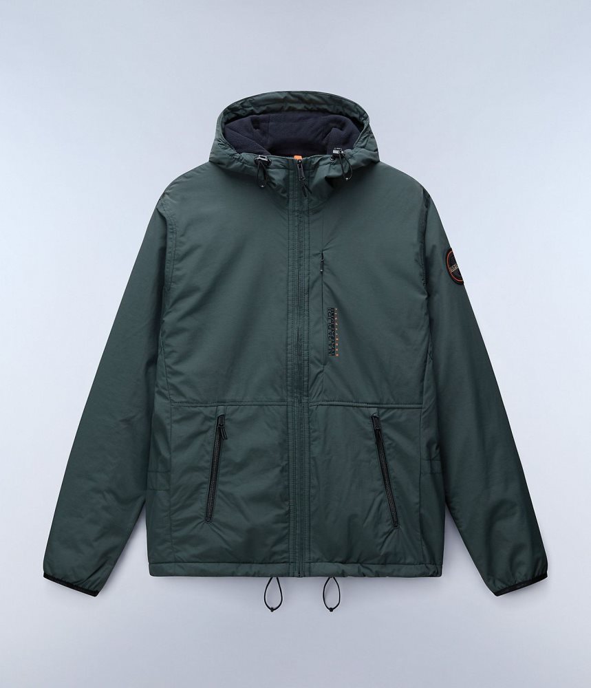 Napapijri Tundra Winter Jacket Lightweight Jackets Heren Groen | SKBYOFD-01