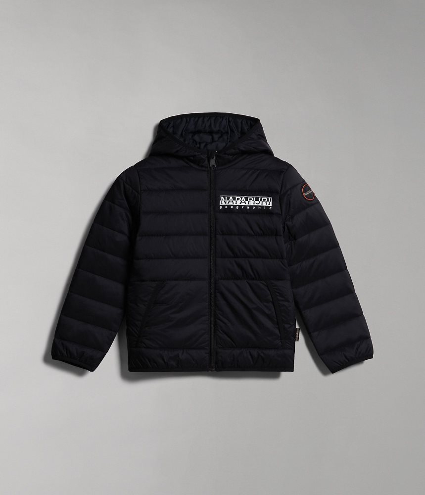 Napapijri Verna Puffer Jacket (4-16 YEARS) Regenjassen Kinderen Zwart | XTPHORW-04