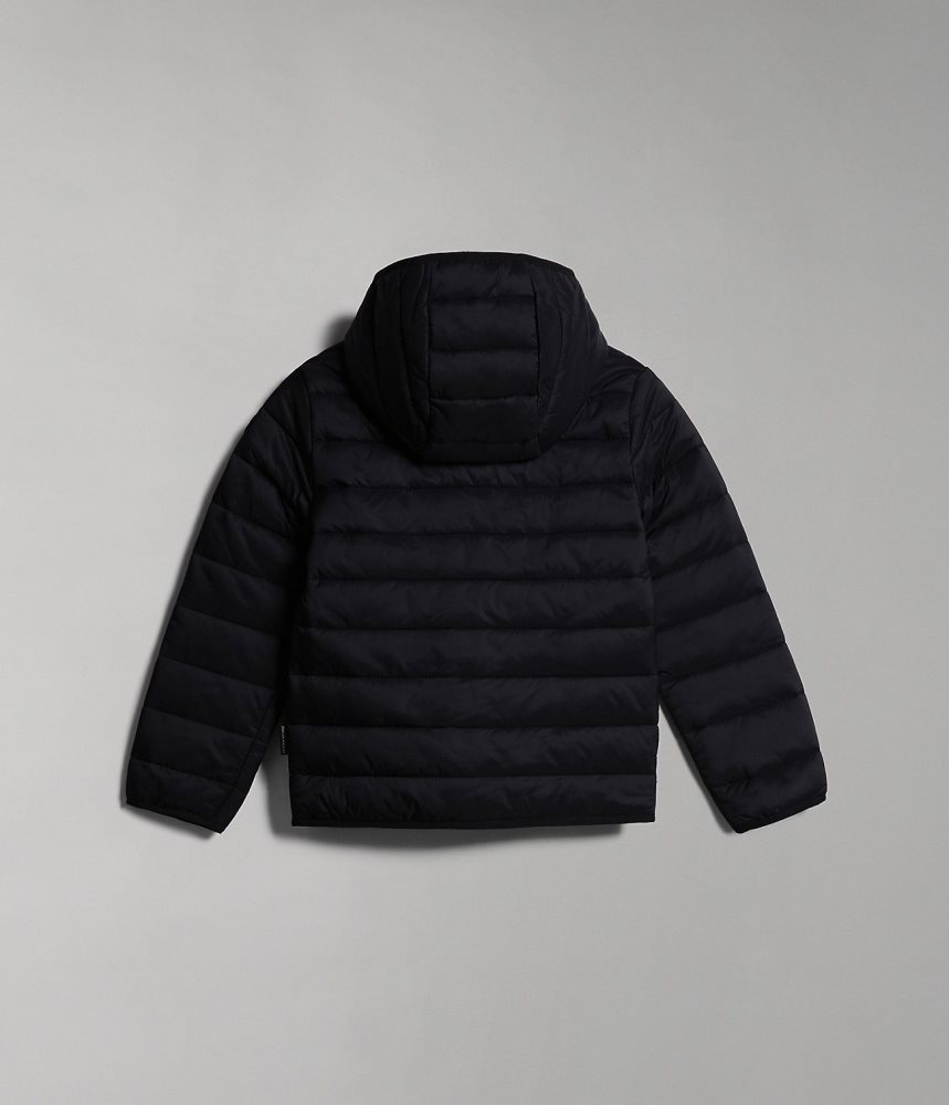 Napapijri Verna Puffer Jacket (4-16 YEARS) Regenjassen Kinderen Zwart | XTPHORW-04