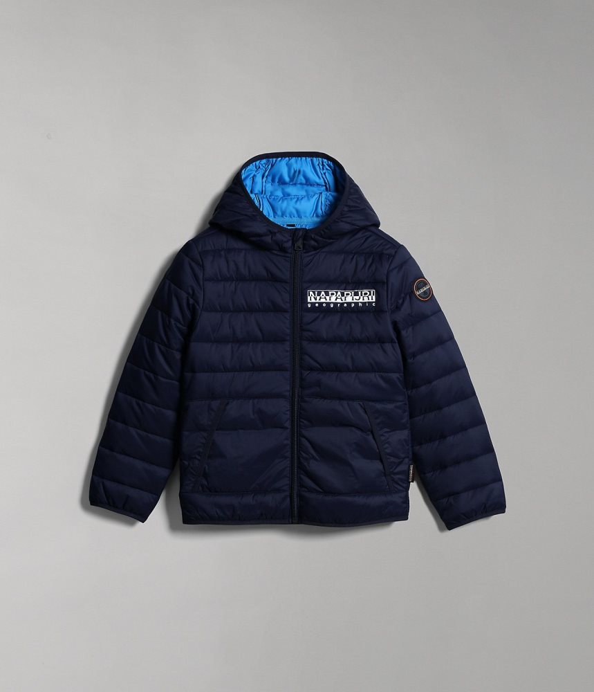 Napapijri Verna Puffer Jacket (4-16 YEARS) Regenjassen Kinderen Donkerblauw | WKIXLDF-58