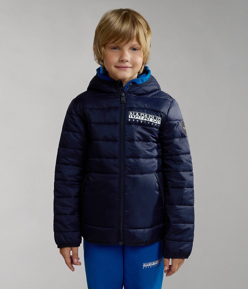 Napapijri Verna Puffer Jacket (4-16 YEARS) Regenjassen Kinderen Donkerblauw | WKIXLDF-58